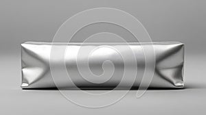 Silver Metallic Pencil Case Product Shot