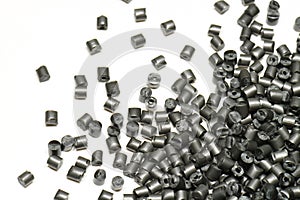 Silver metallic polymer