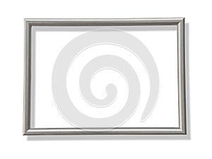 Silver modern frame