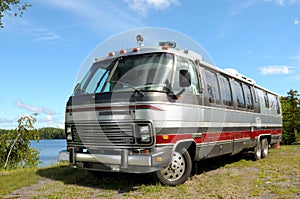 Silver Motorhome