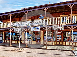 Silver Nugget Bed and Breakfast in western style, Tombstone, Arizona, USA