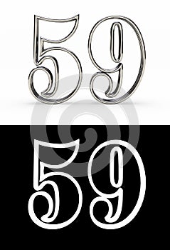 Silver number fifty-nine years