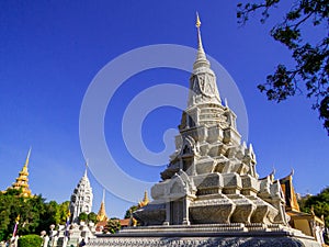 Silver Pagoda, Phnom Penh, Cambodia