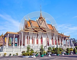 Silver Pagoda in Phnom Penh, Cambodia