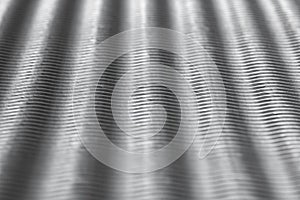 Silver Paper Textured Background - Wave stripes