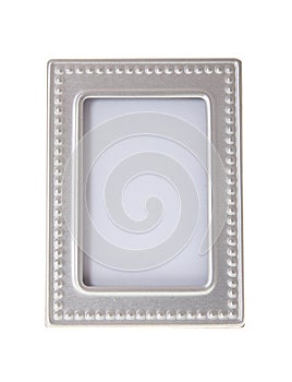 Silver picture frame