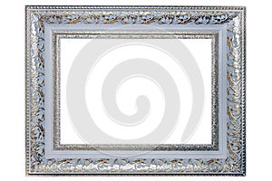 Silver picture frame