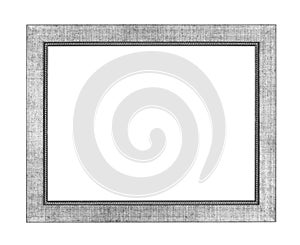 Silver picture frame