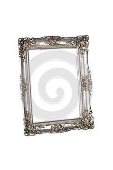 Silver picture frame