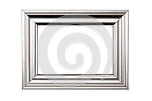 Silver picture frame