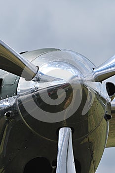 Silver propellor