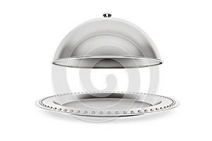 Silver Restaurant cloche