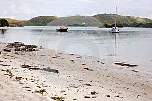 Silver Sands of Morar, Scotland photo