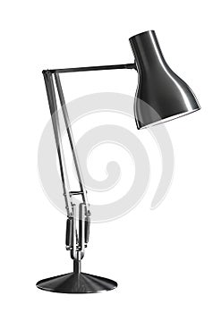 Silver Satin Anglepoise Lamp