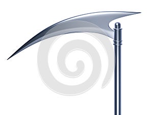 Silver scythe photo