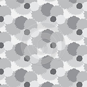 Silver shade bubble pattern background
