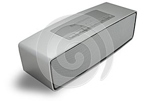 Silver Speaker Stereo Wireless photo