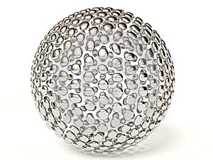 Silver sphere