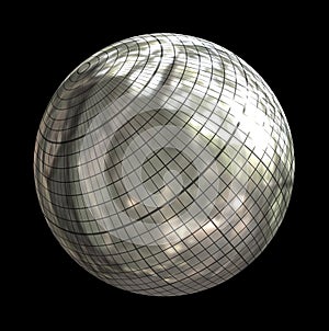 Silver sphere
