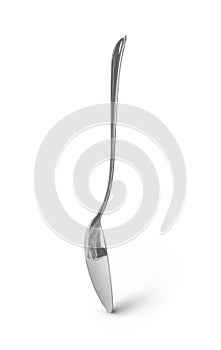 Silver spoon isolated