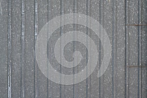 Silver steel background pattern texture of metal banner gray corrugated zinc sheet grey vintage door