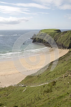 Silver Strand Beach; Malin Beg, Donegal