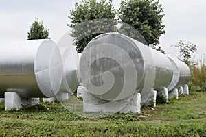 Silver tanks for storage of fertilizers