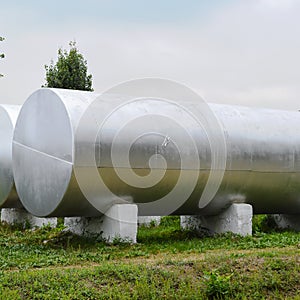 Silver tanks for storage of fertilizers