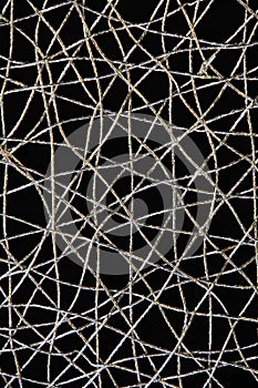 Silver threads weave