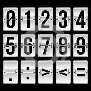Silver timetable numbers