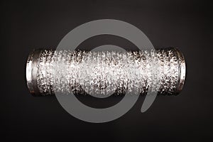 Silver tinfoil tube