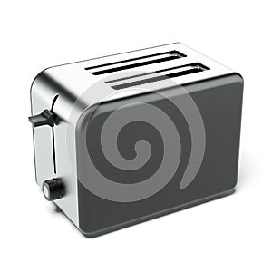 Silver toaster