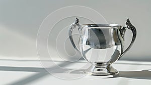 The Silver Trophy Cup..AI generated image