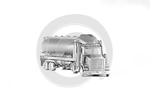 Silver truck photo