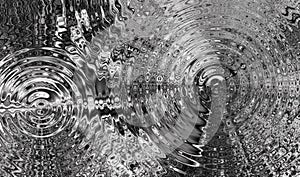 Silver Water Ripples Reflections Abstract Background