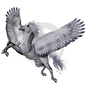 Silver Winged Pegasus photo