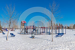 Silverspring Park in Saskatoon, Canada