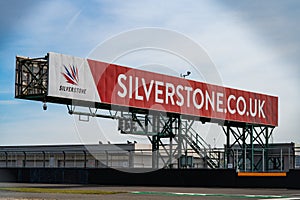 Silverstone Race Circuit sign