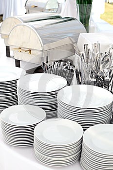 Silverware and dishware