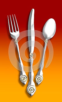 Silverware illustration photo