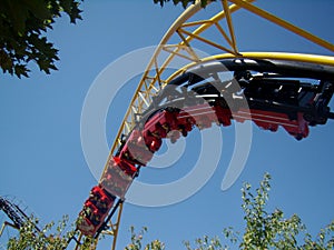 Silverwood Corkscrew Coaster photo