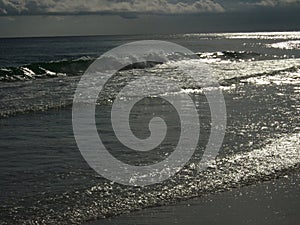 Silvery Waters on the Gulf Coast