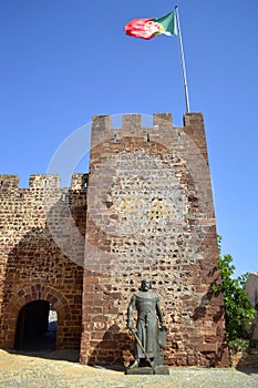 Silves castle in the Algarve