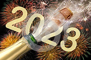 Silvester and new year`s eve 2023