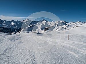 Silvretta arena ski resort