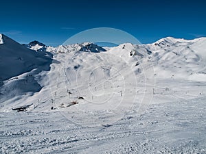 Silvretta arena ski resort