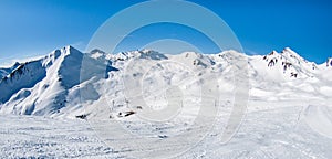 Silvretta arena ski resort