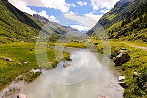 The Silvretta massif in the Central