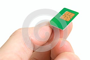 Sim card.