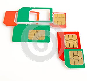 Sim card.